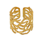 Marjan Adjustable Coral Ring