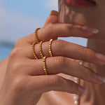 Gota Beaded Stacker