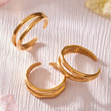 Sukoon Adjustable Double Band — Gold
