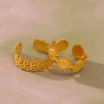 Sikka Adjustable Coin Ring