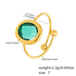 Nigina Adjustable Twist Ring — Zumurrud