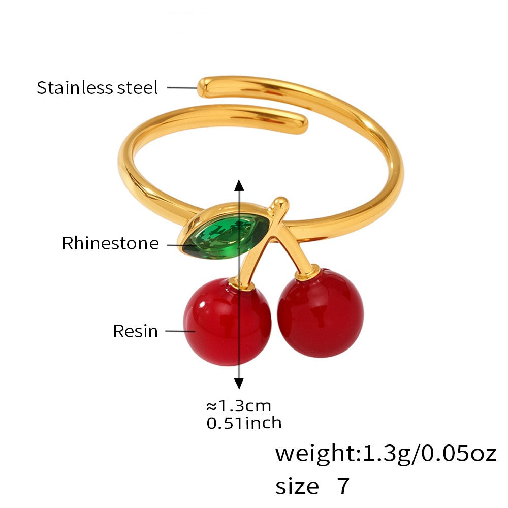 Gilas Adjustable Cherry Ring