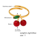 Gilas Adjustable Cherry Ring