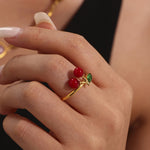 Gilas Adjustable Cherry Ring
