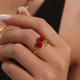 Gilas Adjustable Cherry Ring