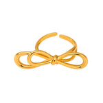 Tohfa Adjustable Bow Ring
