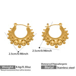 Chaand Bali Filigree Hoops