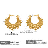 Chaand Bali Filigree Hoops