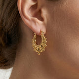 Chaand Bali Filigree Hoops