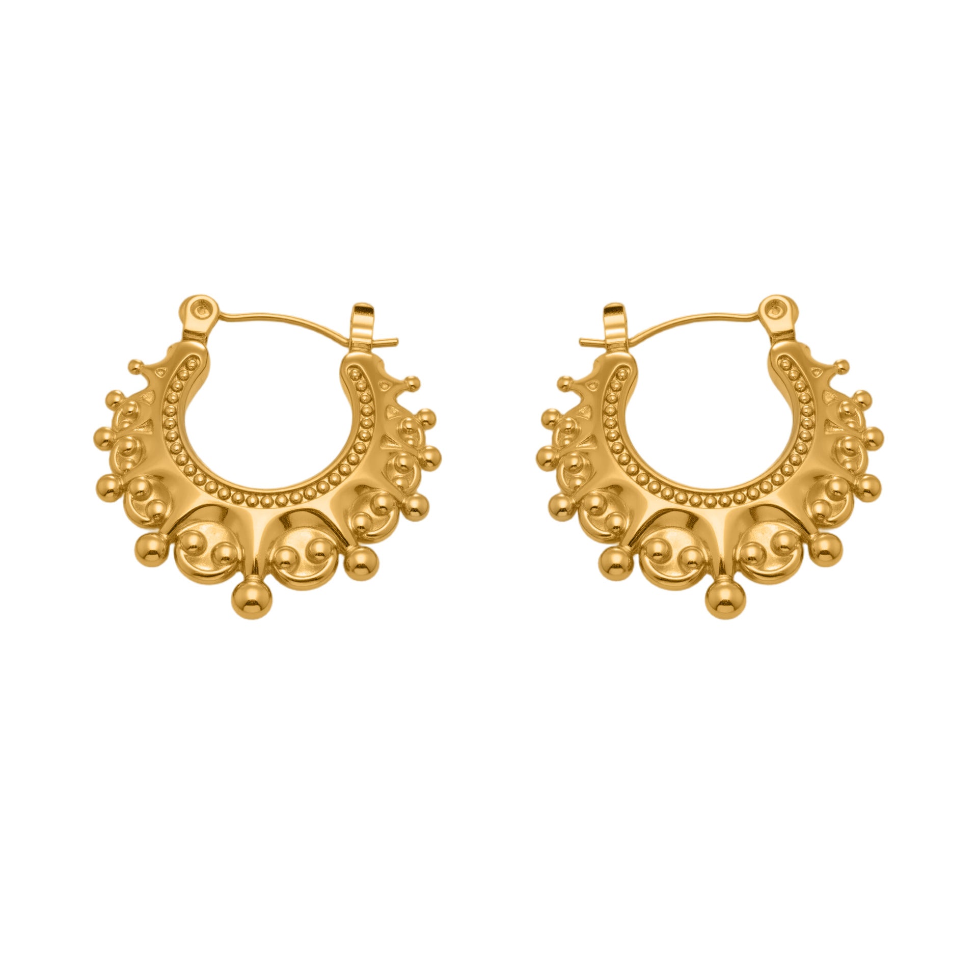 Chaand Bali Filigree Hoops