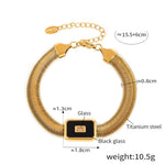 Takhti Plaque Bracelet — Kohl