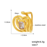 Dil Adjustable Swirl Ring
