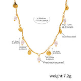 Sikka Pearl Charm Necklace