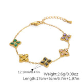 Shalimar Clover Bracelet — Zumurrud
