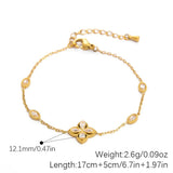 Shalimar Clover Bracelet — Gold