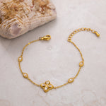 Shalimar Clover Bracelet — Gold