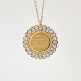 Luminous White Ayatul Kursi Necklace