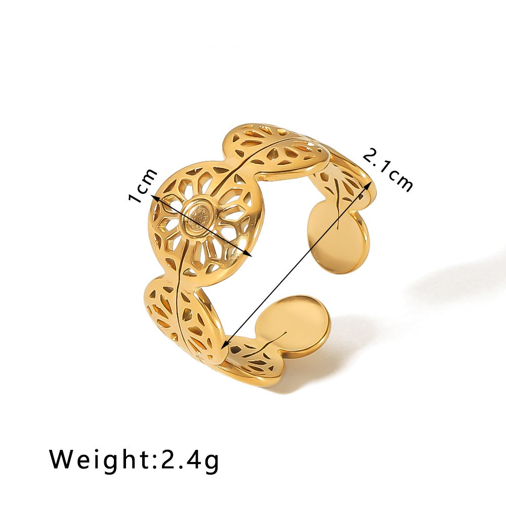 Suraj Mukhi Adjustable Ring
