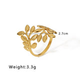 Zaytun Adjustable Olive Branch Ring