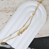 Mama Double Layer Bracelet