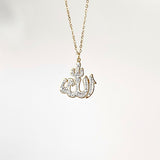Sparkle Allah Necklace