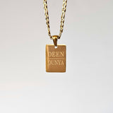 Deen Over Dunya Necklace