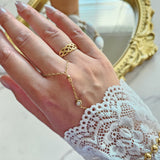Rope Braid Adjustable Ring