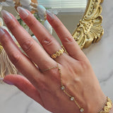 Seashell Adjustable Ring