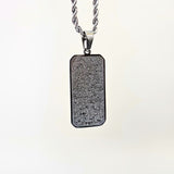 Ayatul Kursi Tag Necklace for Men