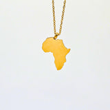 Country Map Necklace