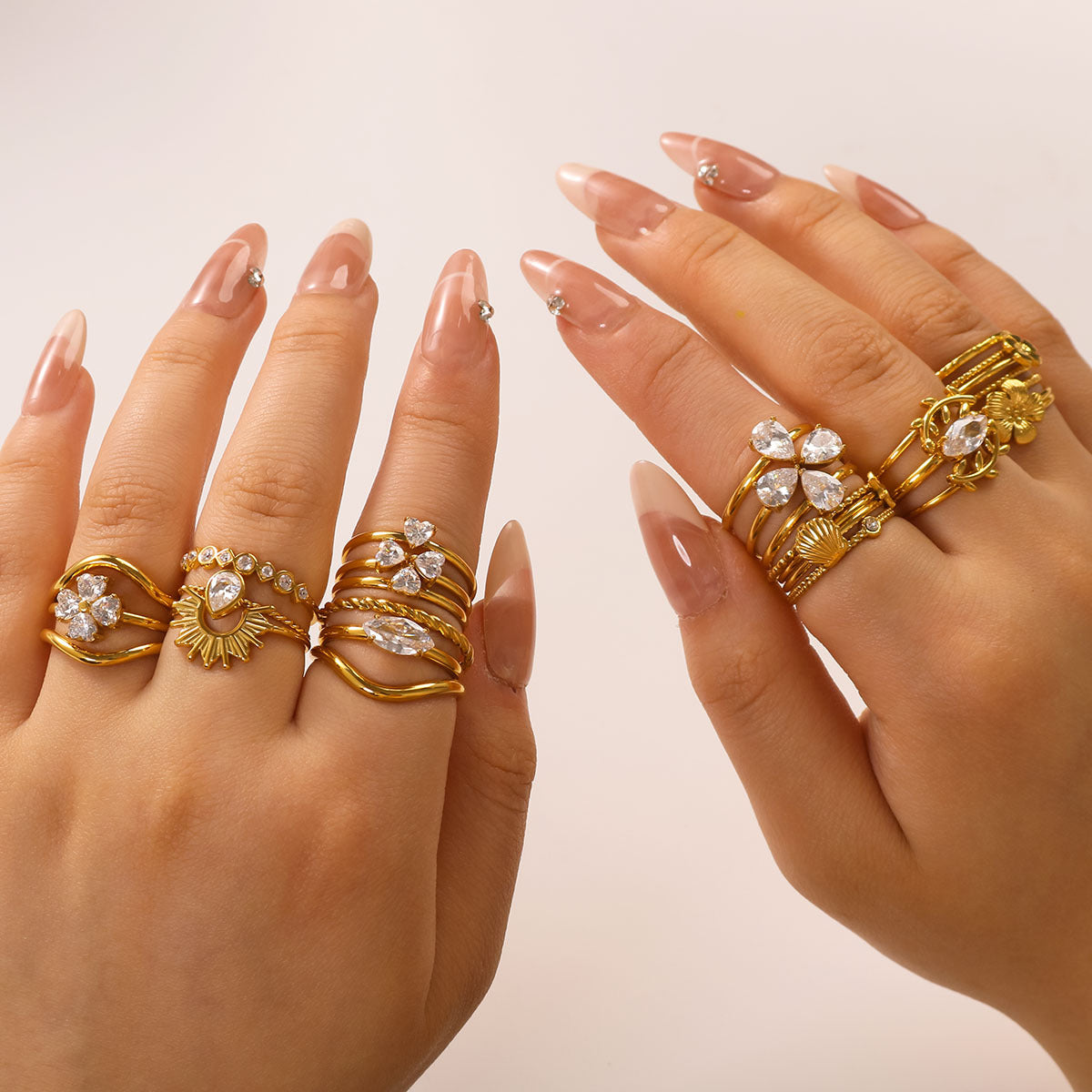 Shams Adjustable Trio Stack Set