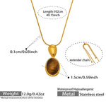 Qahwa Tiger's Eye Pendant