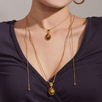 Qahwa Tiger's Eye Pendant