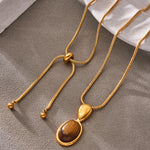 Qahwa Tiger's Eye Pendant