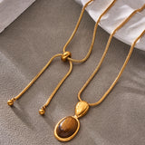 Qahwa Tiger's Eye Pendant