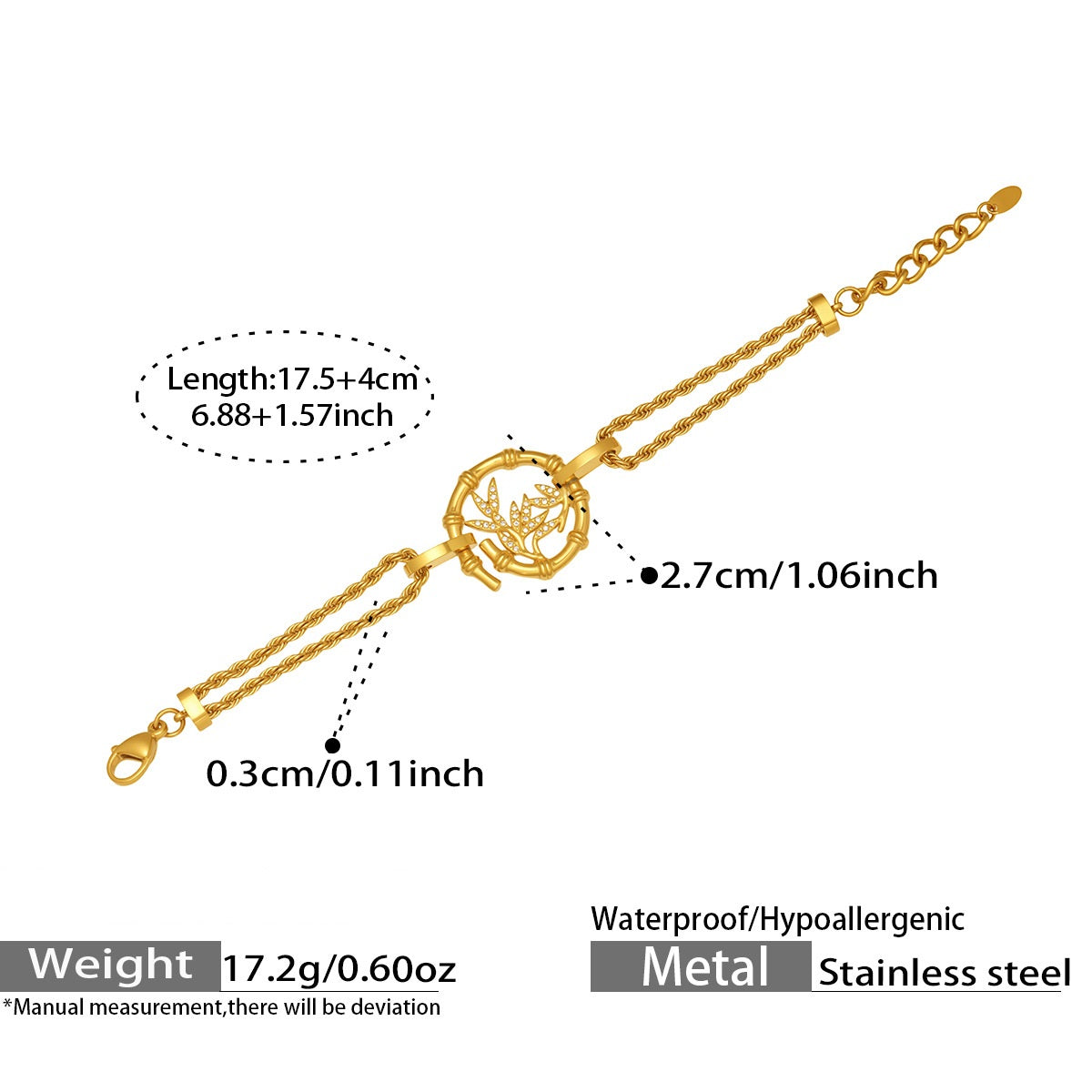Shajar Medallion Bracelet