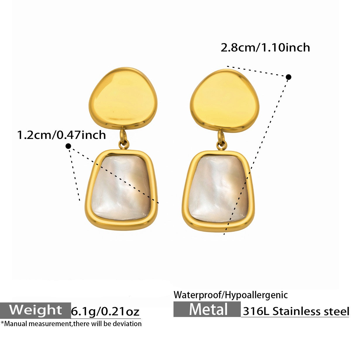 Sadaf Drop Earrings