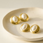 Badr Faux Pearl Studs