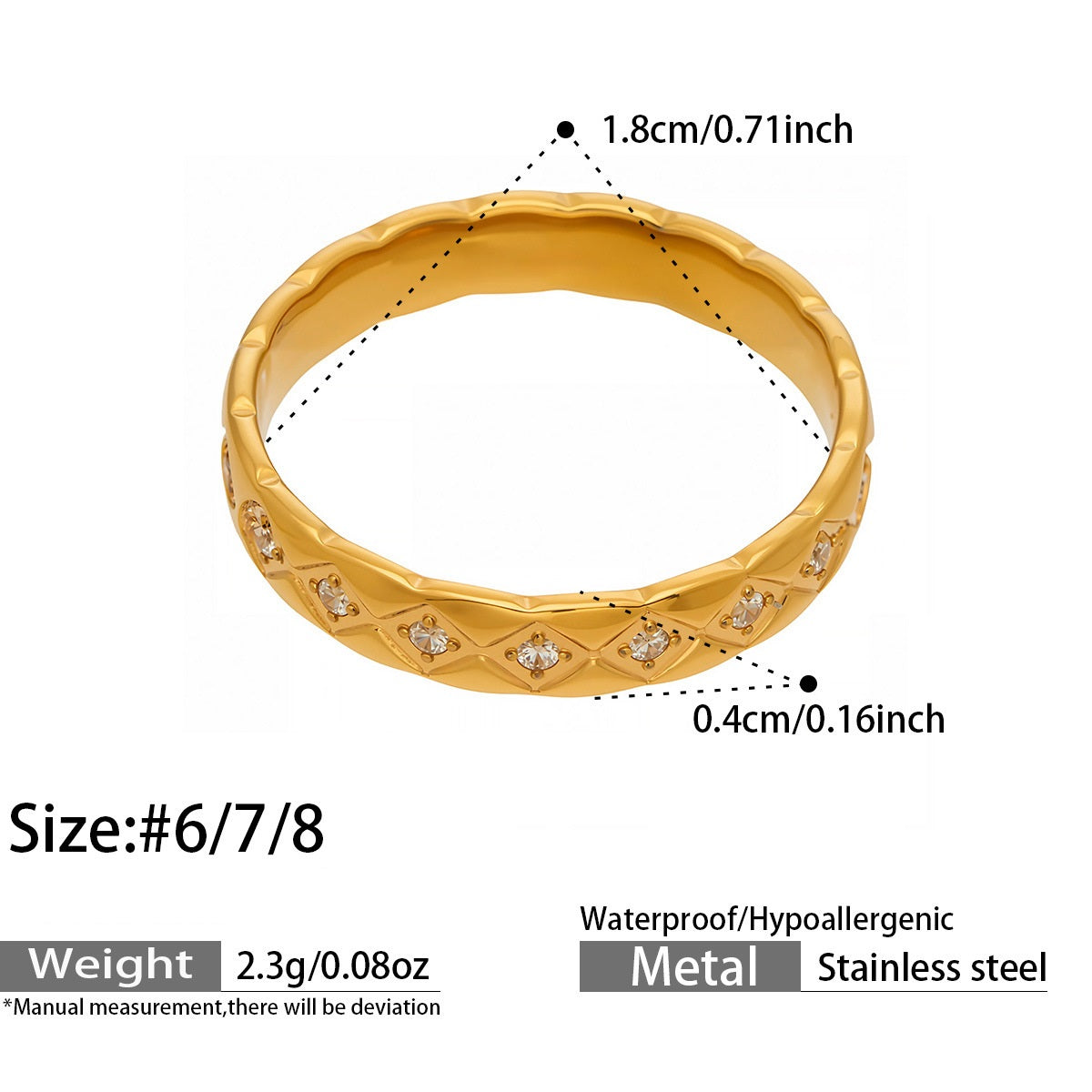 Naqsh Engraved Band