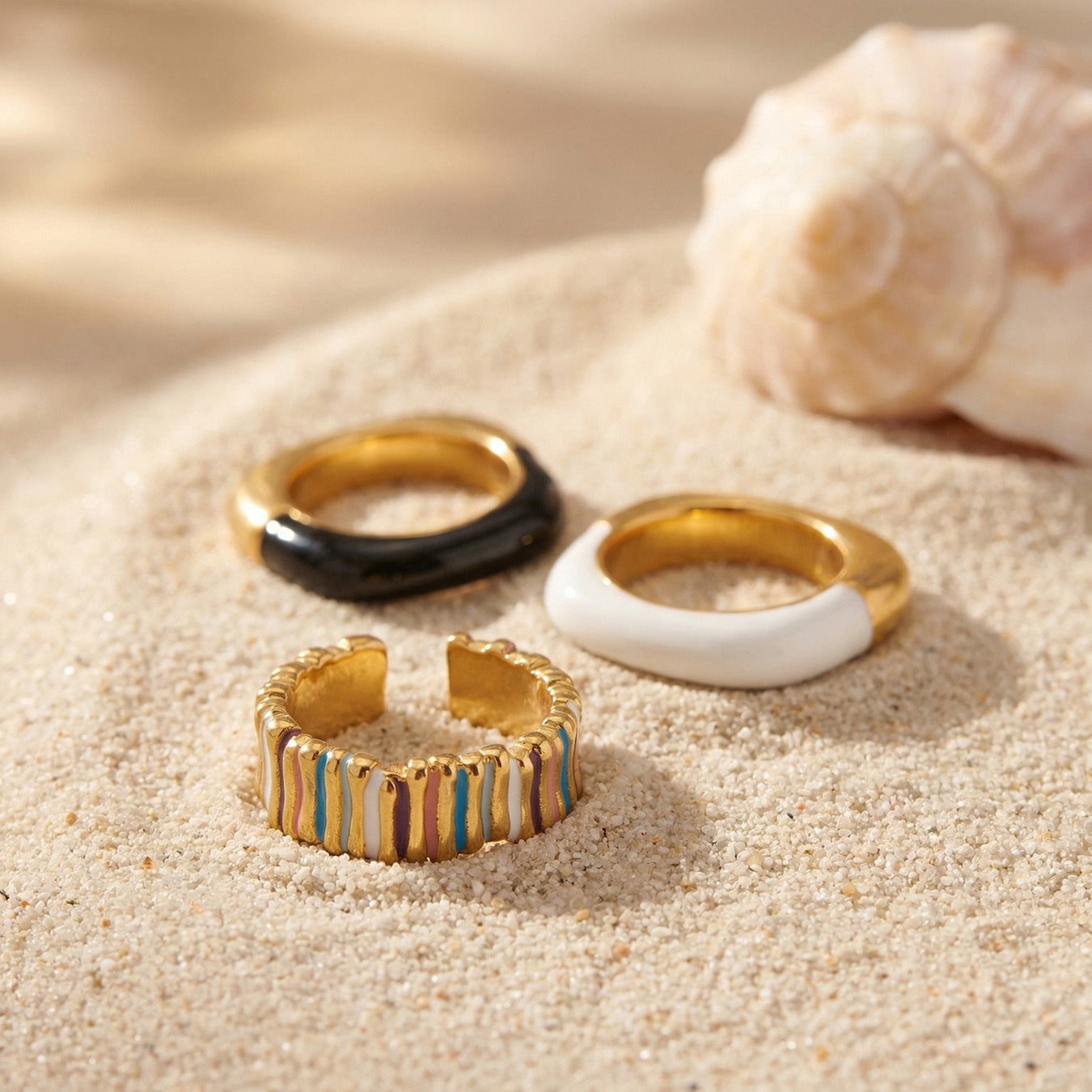 Rang Dome Ring — Kohl