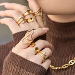 Khatt Sculpted Ring
