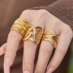 Dajla Wave Ring