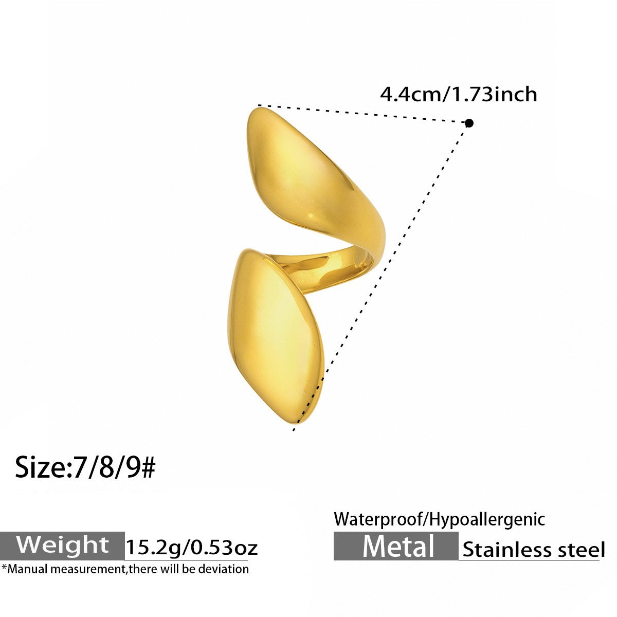 Barg Leaf Ring