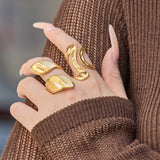 Barg Leaf Ring