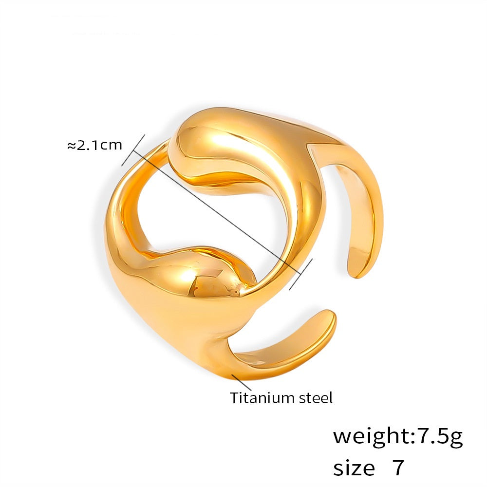 Gulabi Adjustable Rose Gold Ring