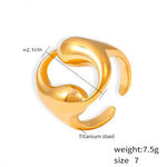 Gulabi Adjustable Rose Gold Ring