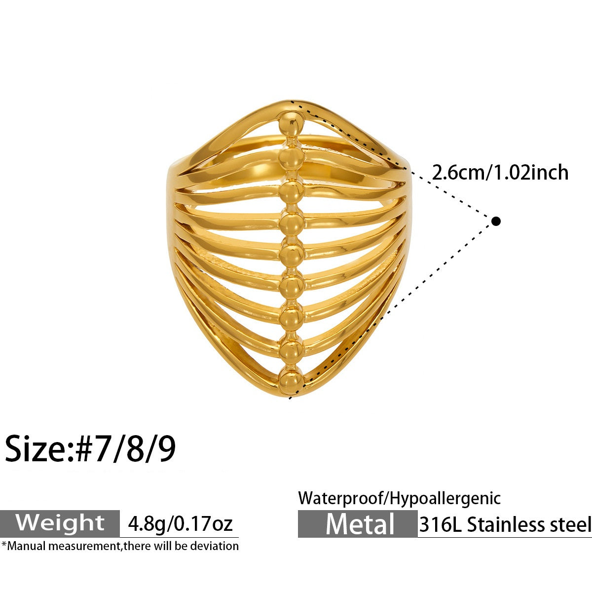 Jaali Lattice Ring