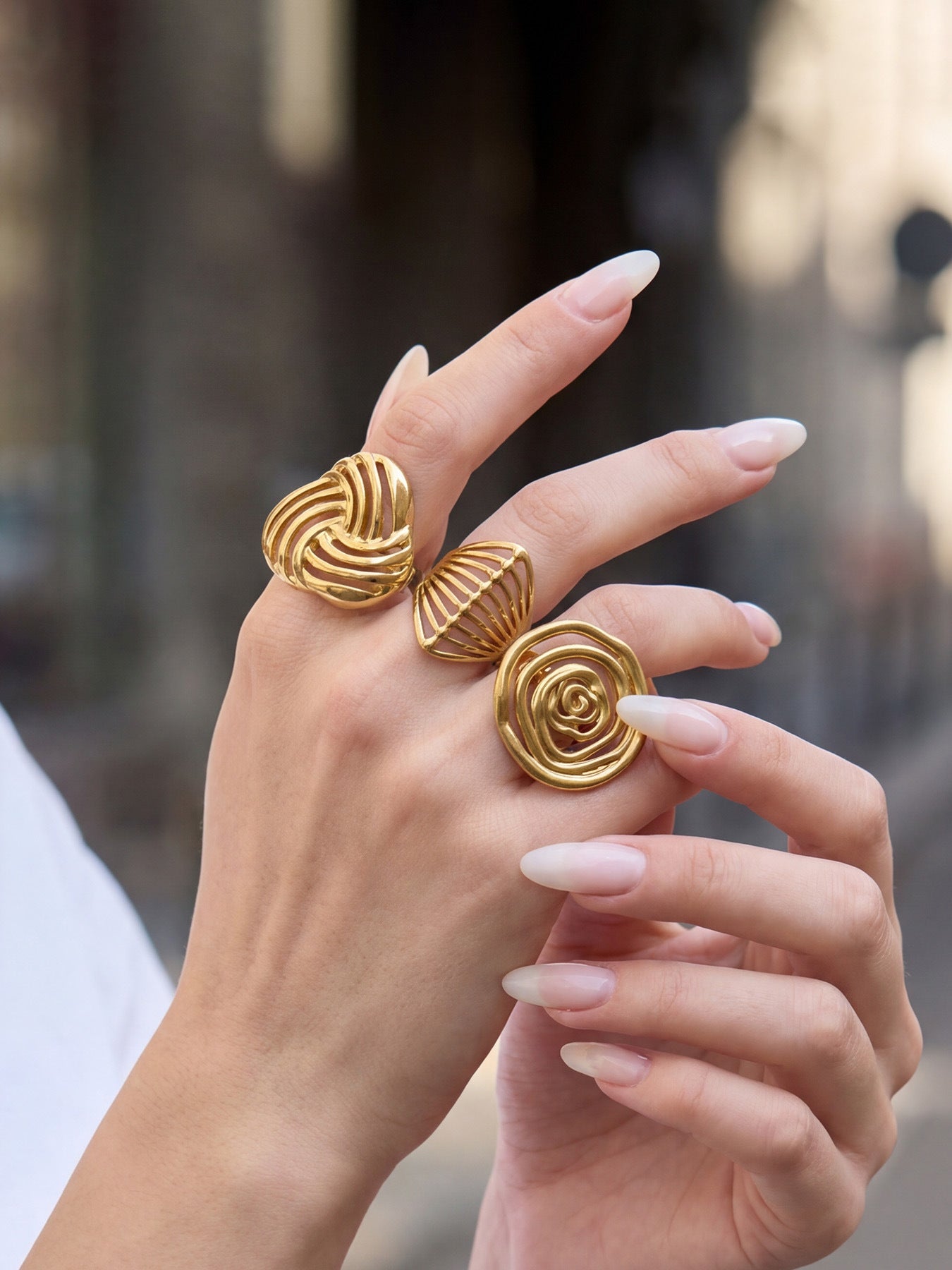 Jaali Lattice Ring