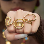 Halqa Double Loop Ring