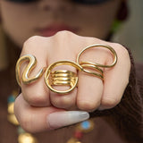 Halqa Double Loop Ring